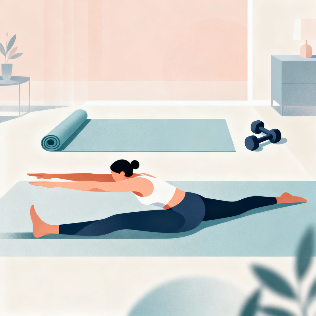 5 prostych ćwiczeń do wykonania w domu